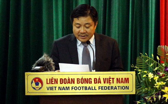 Ông Huỳnh Quang Liêm – Phó Tổng Giám đốc Tập đoàn VNPT phát biểu tại buổi lễ. Ảnh: Đức Bình