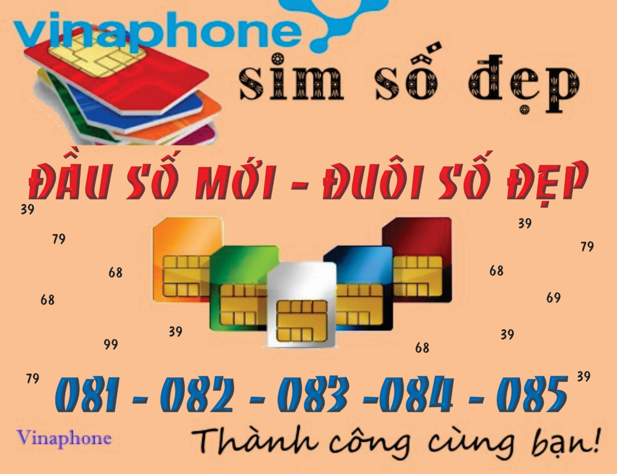 Sim Số Cần Thơ - Sim Số Đẹp Vinaphone Cần Thơ Giá Gốc